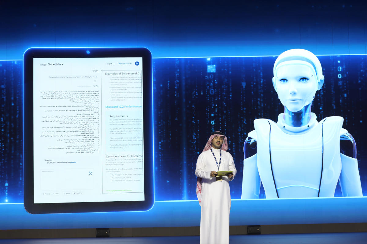 Saudi Authority of Internal Auditors Unveils AI Tool 'Sara' at 2025 Annual Conference